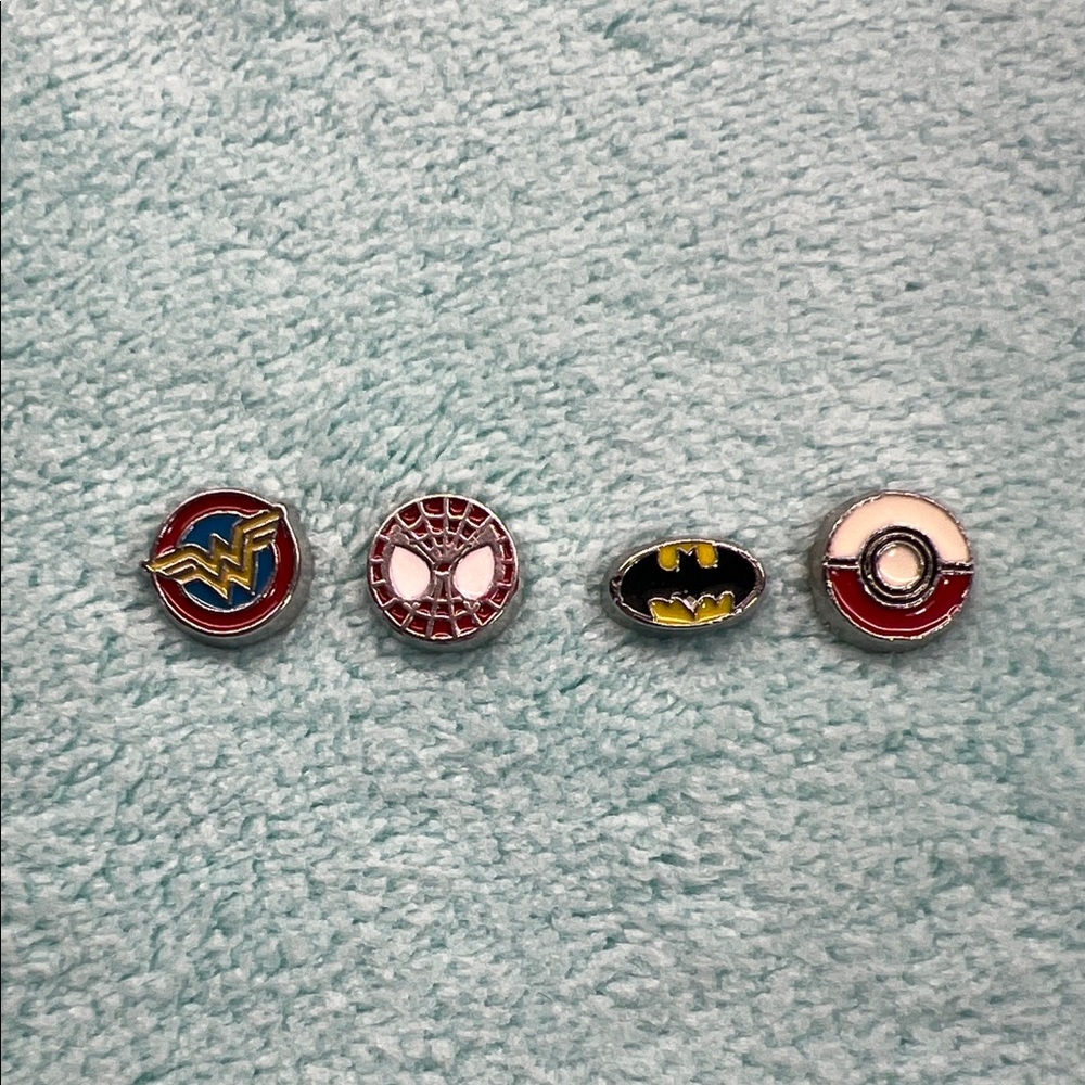 Floating Locket Charms for Bracelets and Necklaces